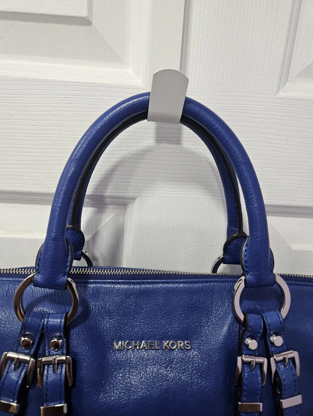 Michael Kors Cobalt Blue Crossbody Satchel